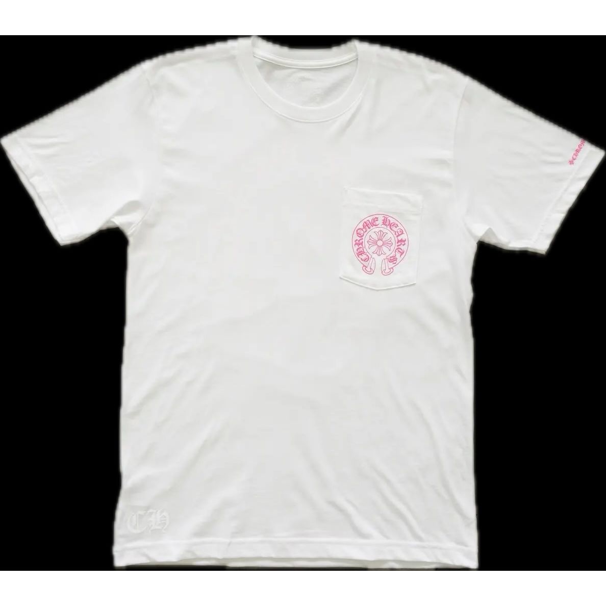 Chrome Hearts Horseshoe Tee White/Pink