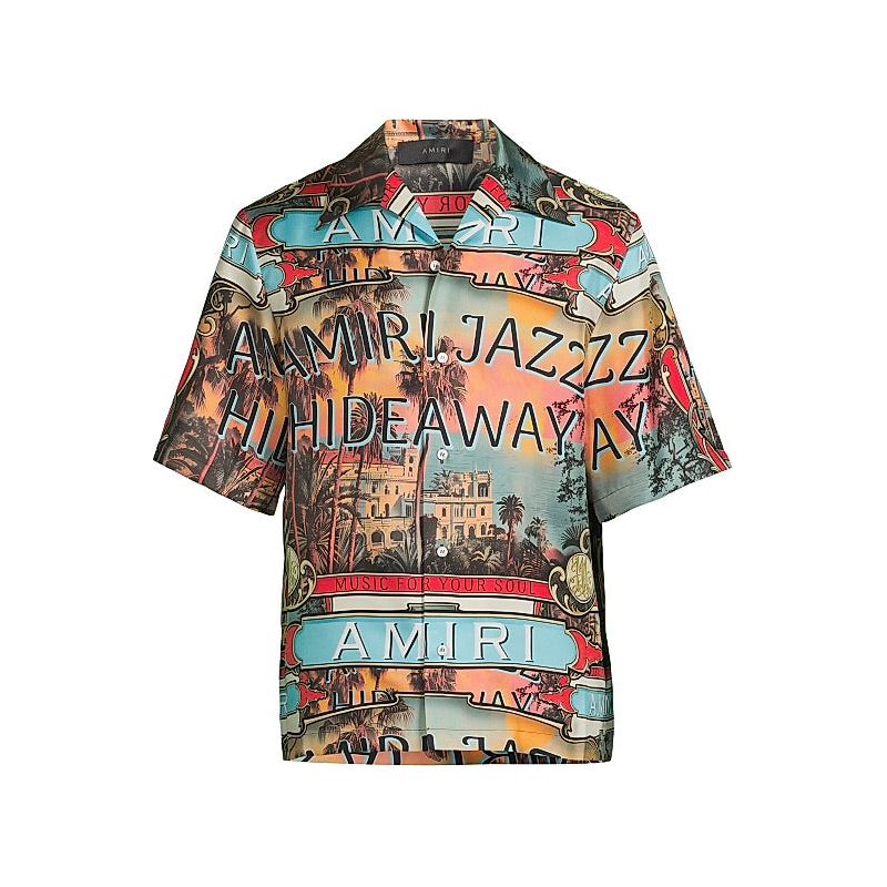 Amiri Jazz Hideaway Camp Shirt