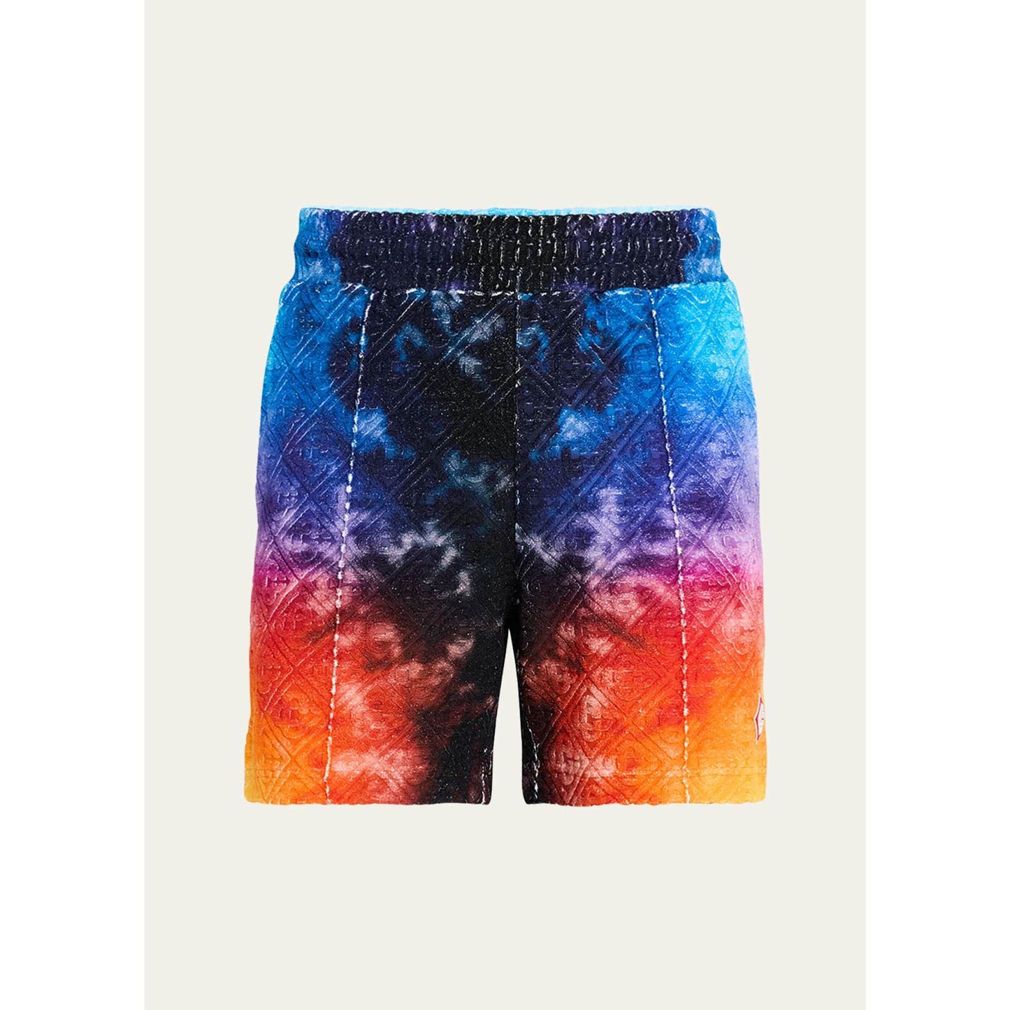 Casablanca Monogram Towelling Shorts Tye Dye