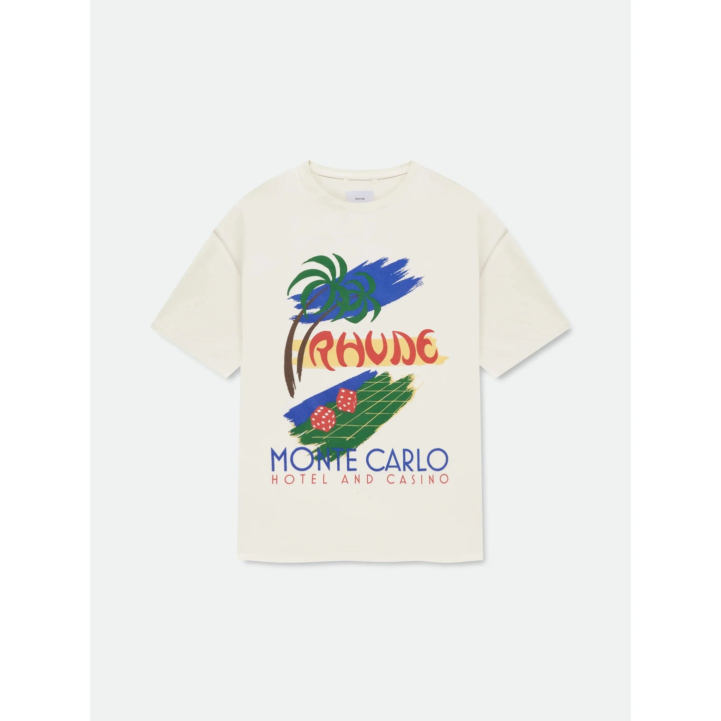 Rhude Roulette Tee Vintage White