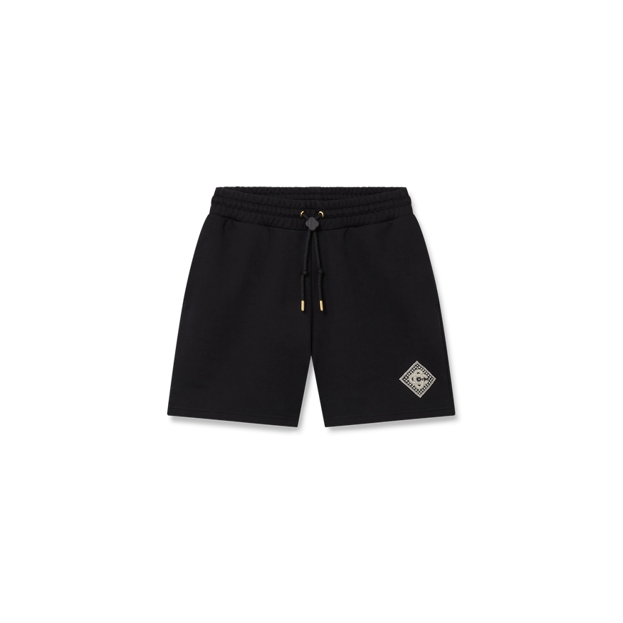 Casablanca Pearl Diamond Sweatshorts Black