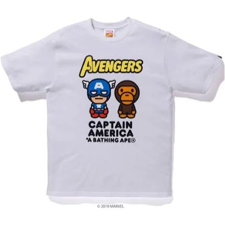 BAPE x Marvel Milo Captain America Tee