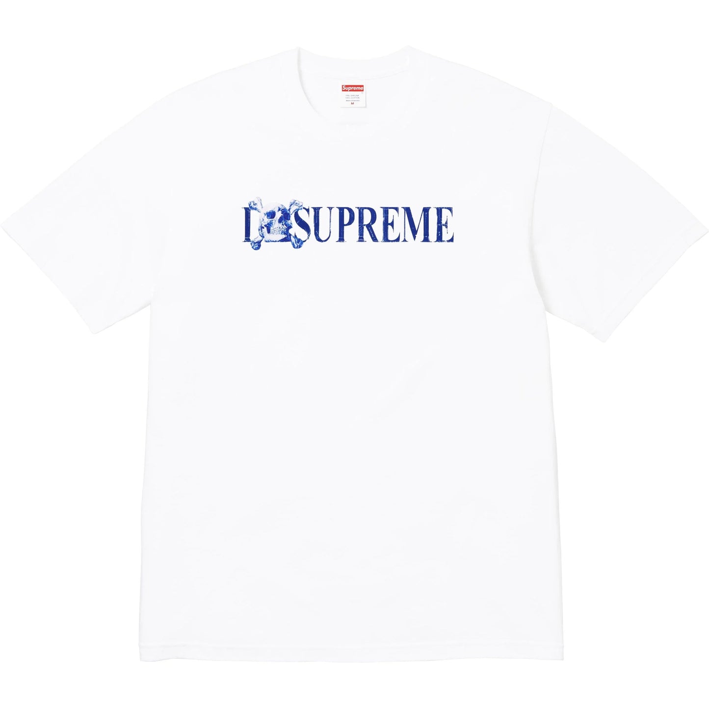 Supreme Skull Tee ‘White/Blue’