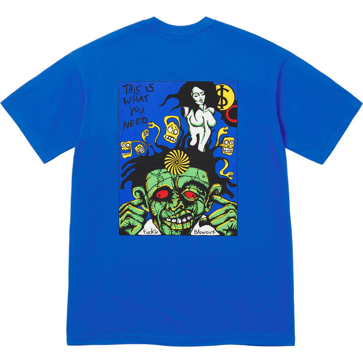 Supreme Rob Zombie Tee ‘Blue’