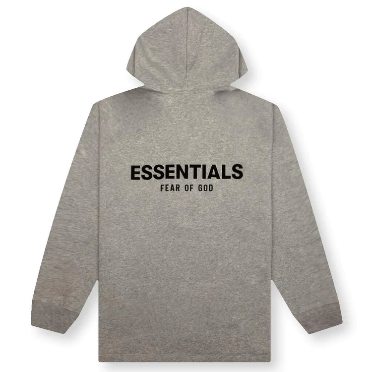 Fear Of God Essentials Core Relaxed Hoodie Dark Oatmeal