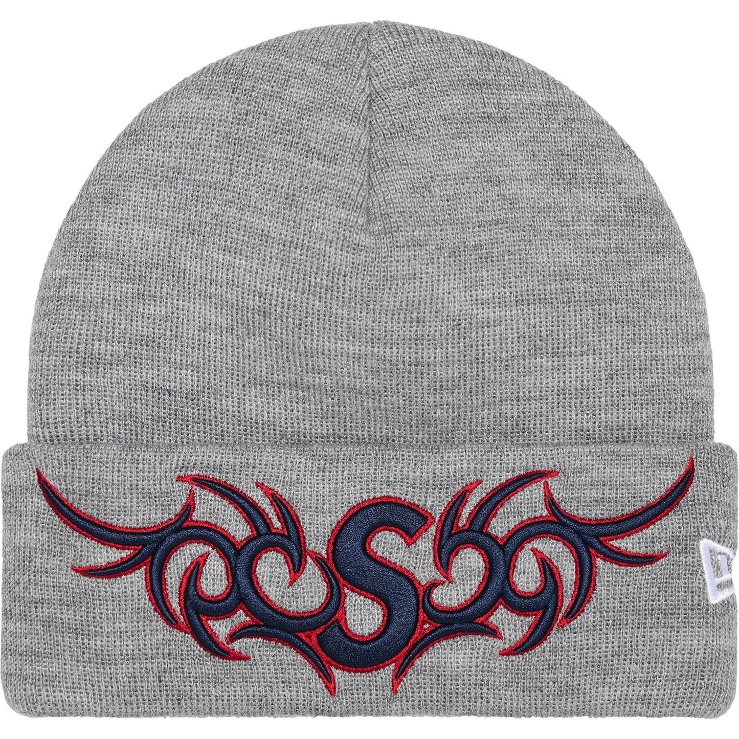 Supreme Tribal S Logo Beanie ‘Grey/Navy’