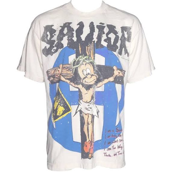 Hellstar Seditionary Savior T-Shirt ‘Cream’