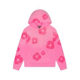 Denim Tear Pink Hoodie