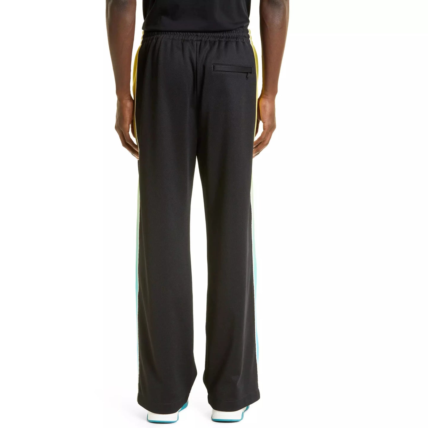 Off-White Gender Inclusive Skate Track Pants Black/Light Green