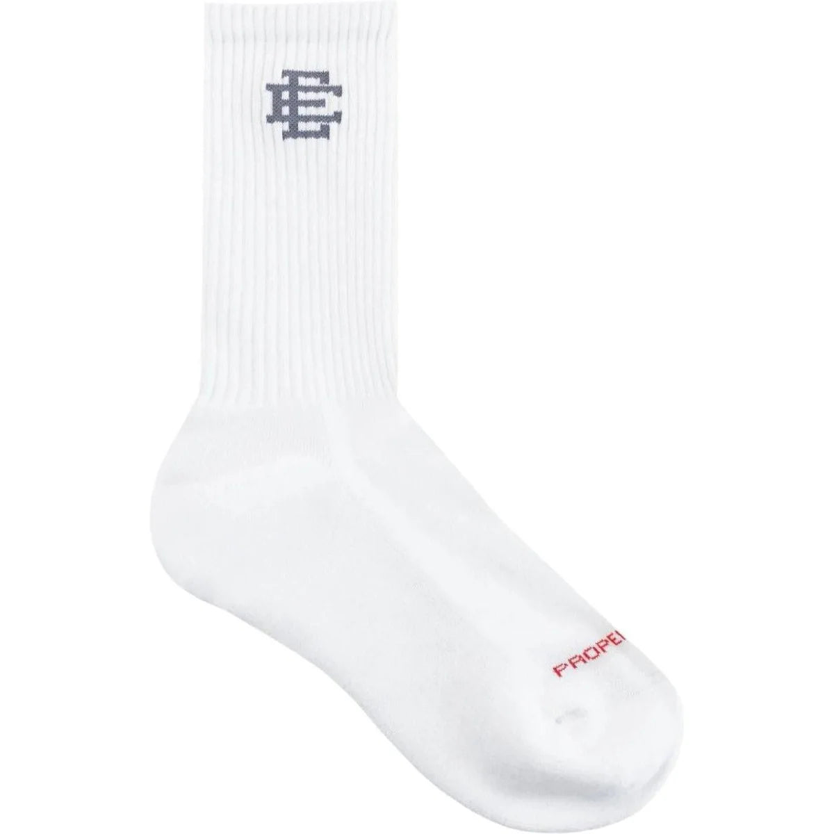 Eric Emanuel Socks White/Grey
