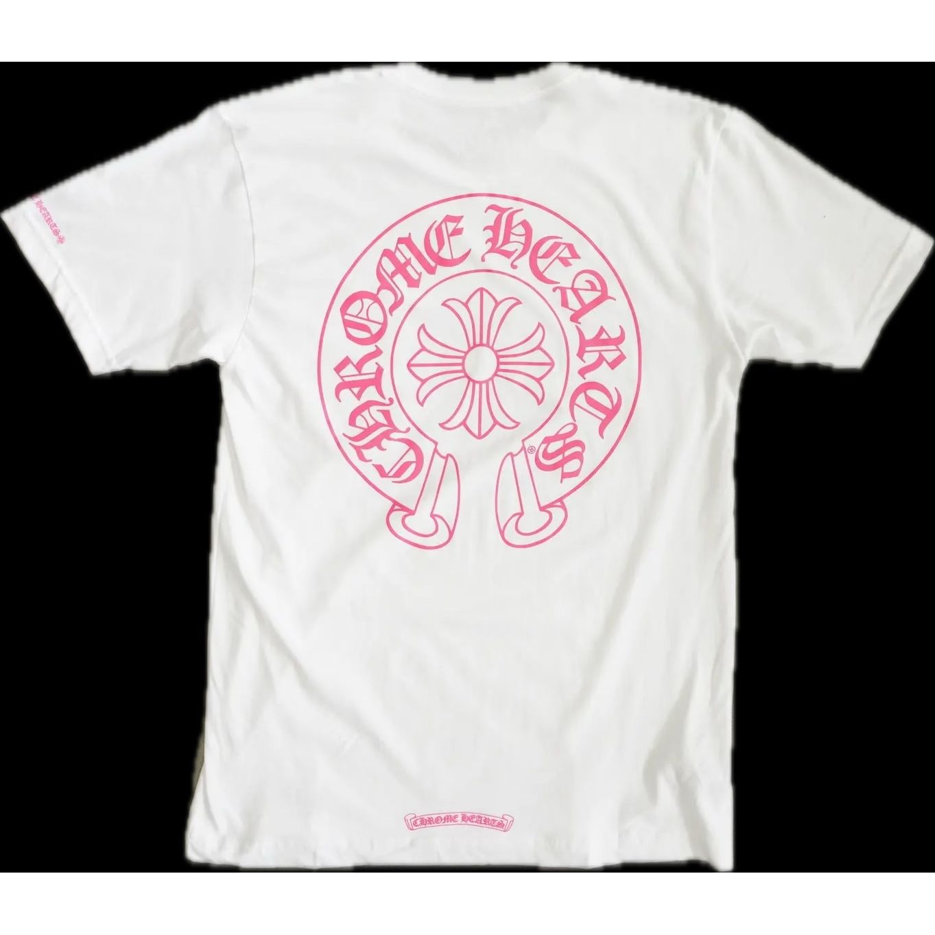 Chrome Hearts Horseshoe Tee White/Pink