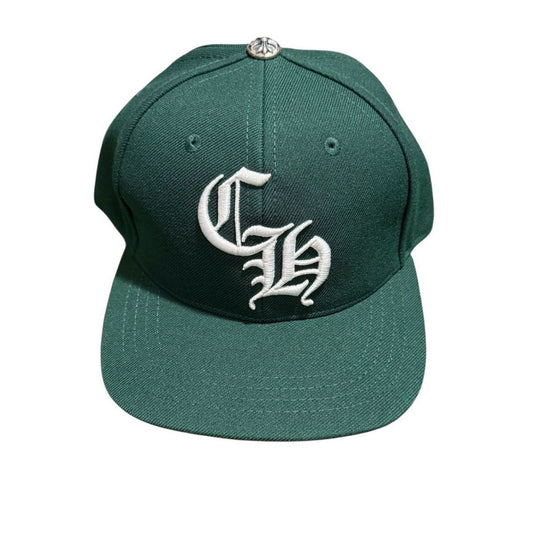 Chrome Hearts Six Panel Baseball Cap Forest Green