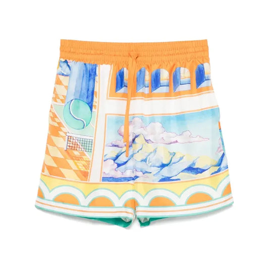 Casablanca Surreal Pool Shorts