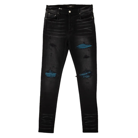 Amiri MX1 Skinny Jeans Black/Blue