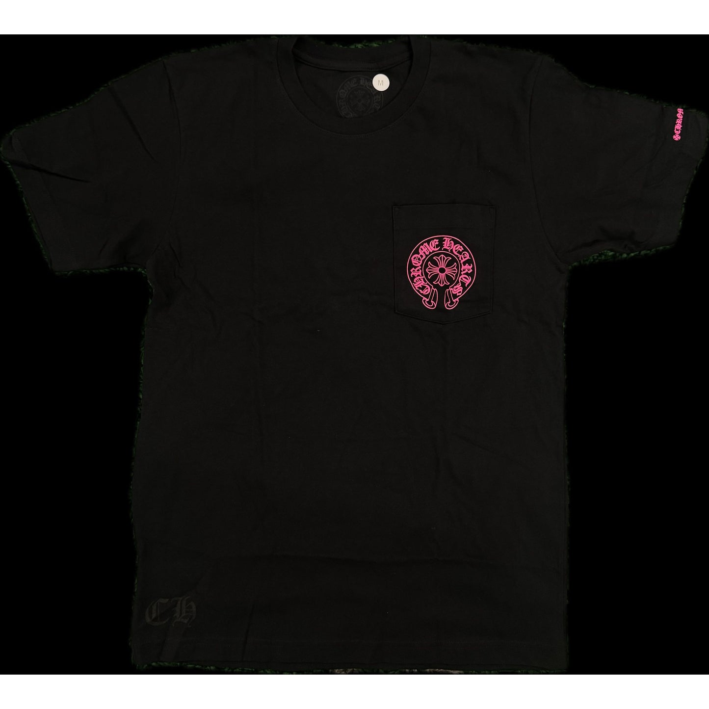 Chrome Hearts Horseshoe Tee Black/Pinck