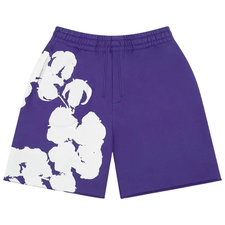 Denim Tear Purple Shorts