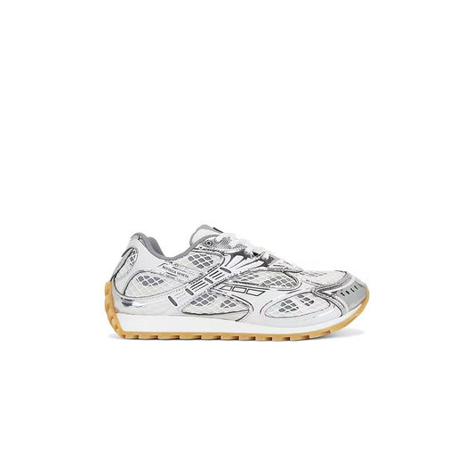 Bottega Veneta Orbit Sneaker Silver/White