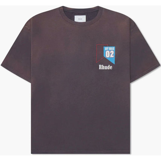 Rhude 02 Tee Gray/Blue