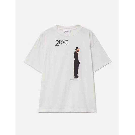 Saint Michael × 2PAC Short Sleeve T-Shirt White