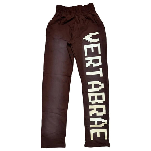Vertebrae C-2 Sweatpants Brown/Cream