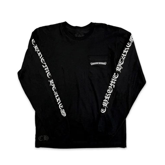 Chrome Hearts Scroll L/S Tee Black
