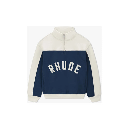 Rhude Contrast Quarter-Zip Varsity