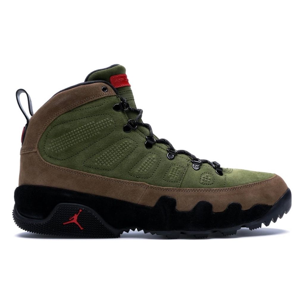 Jordan 9 Retro Boot NRG
Military Brown Legion Green