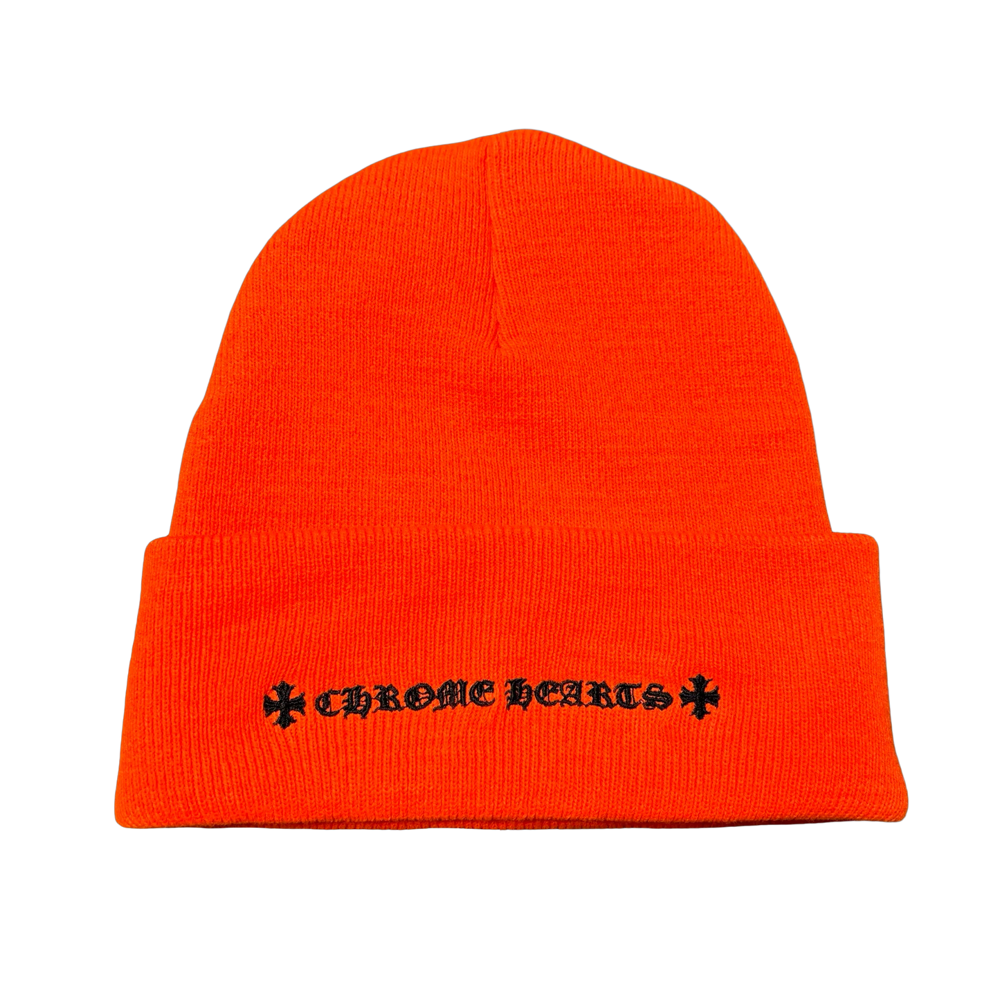 Chrome Hearts Embroidered Beanie Orange