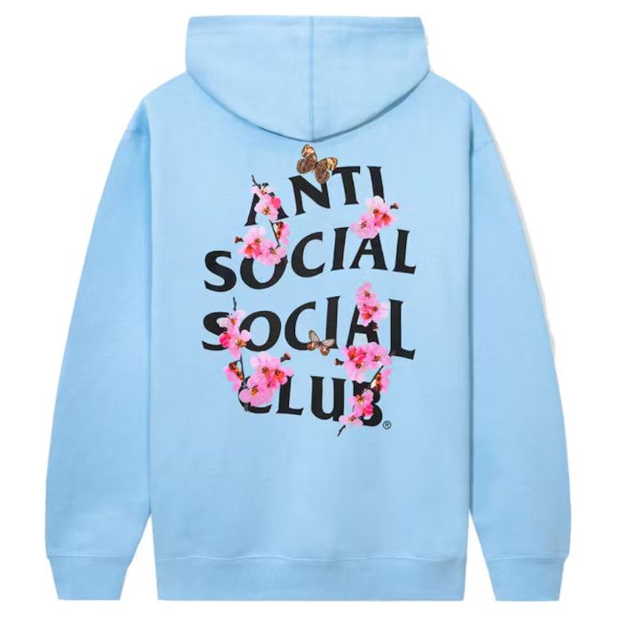 Anti Social Social Club Kkoch Hoodie Blue