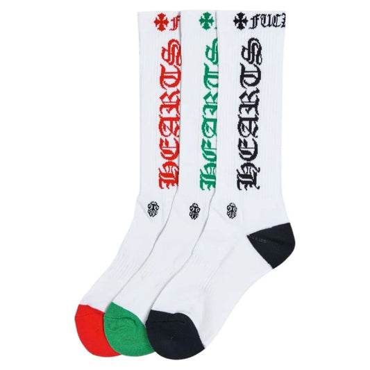 GREEN PAIR ONLY Chrome Hearts Socks
