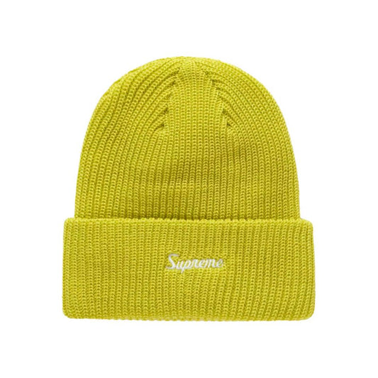 Supreme Loose Gauge Beanie 'Lime’