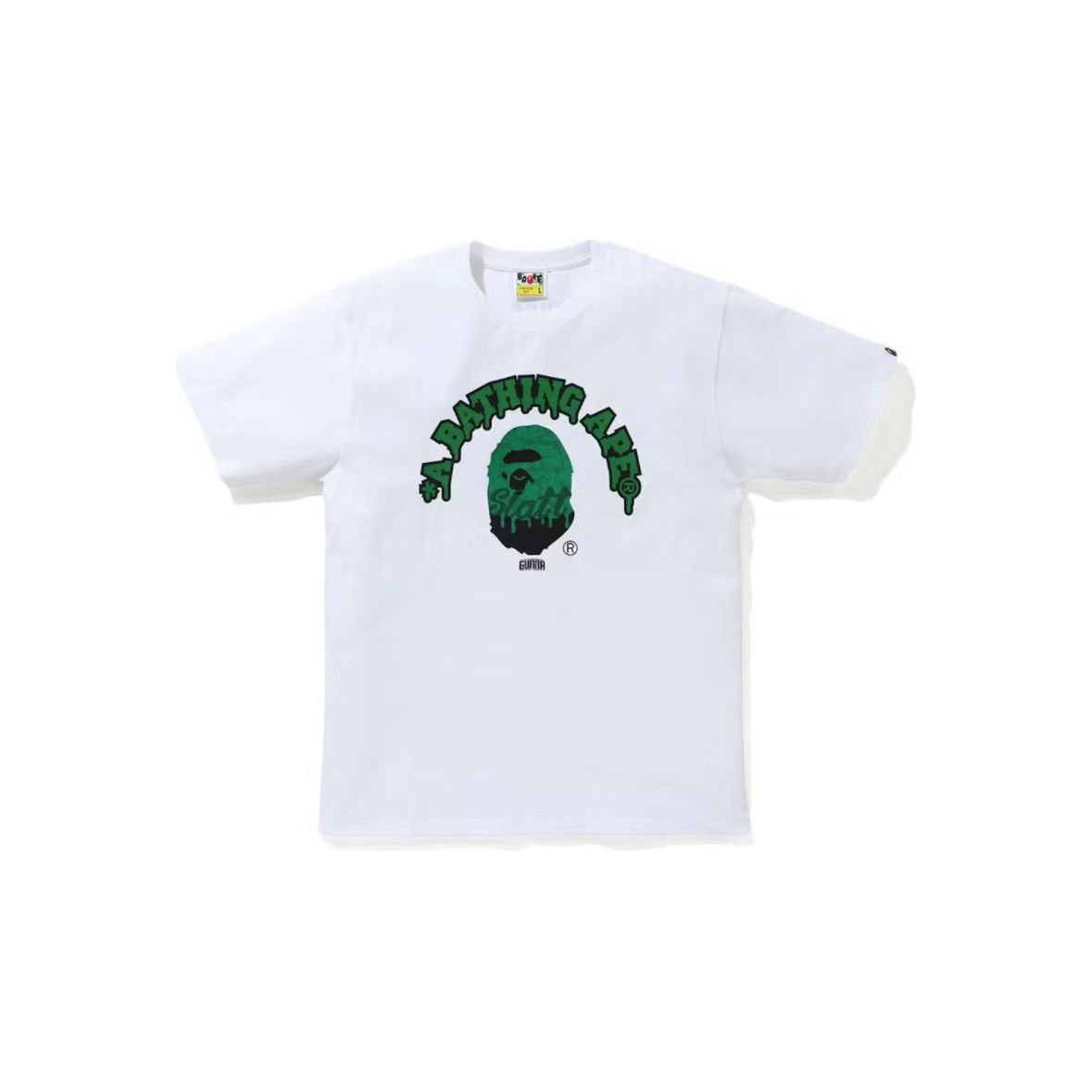 BAPE x GUNNA Tee White/Green