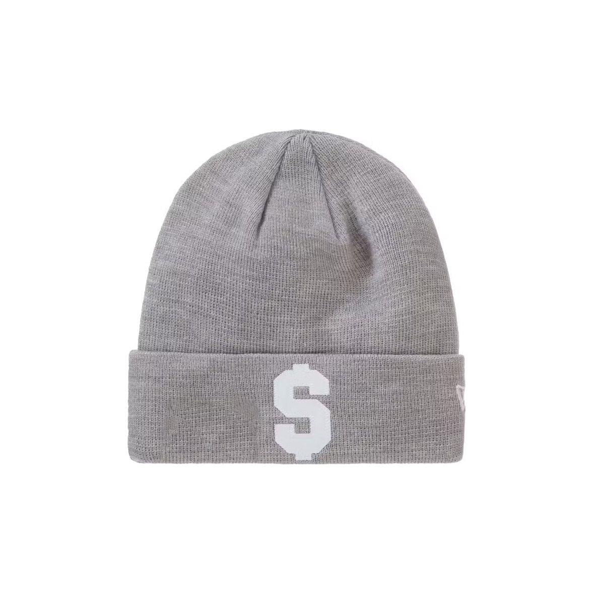 Supreme New Era $ Beanie Grey