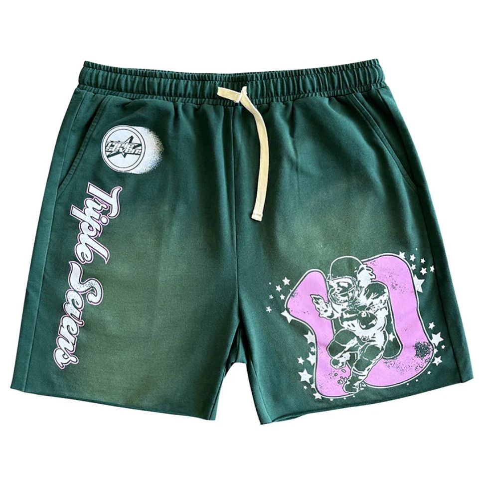 Triple Seven All Star Jersey Shorts Green