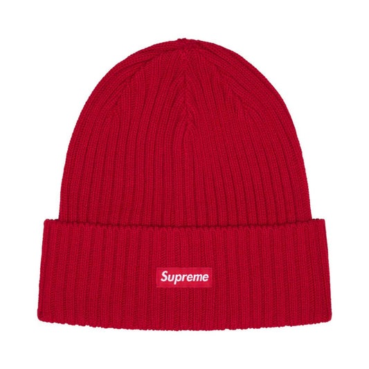 Supreme Overdyed Beanie Red