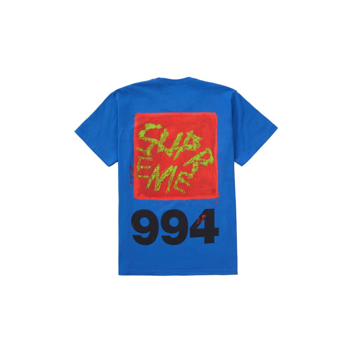 Supreme Paint Tee Royal Blue