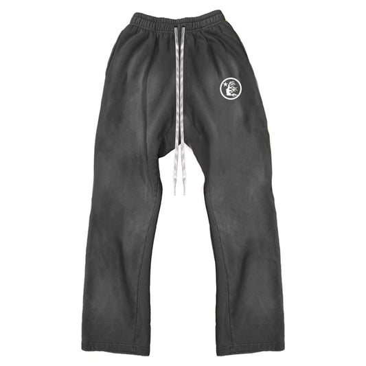 Hellstar Plain Black Sweatpants