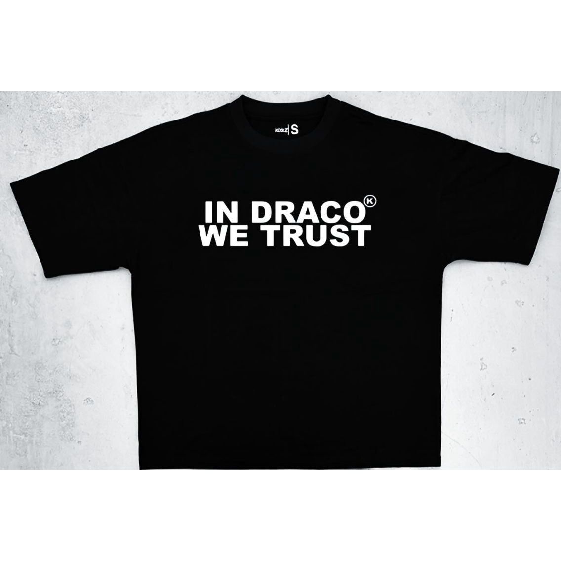 In Draco We Trust Black Tee