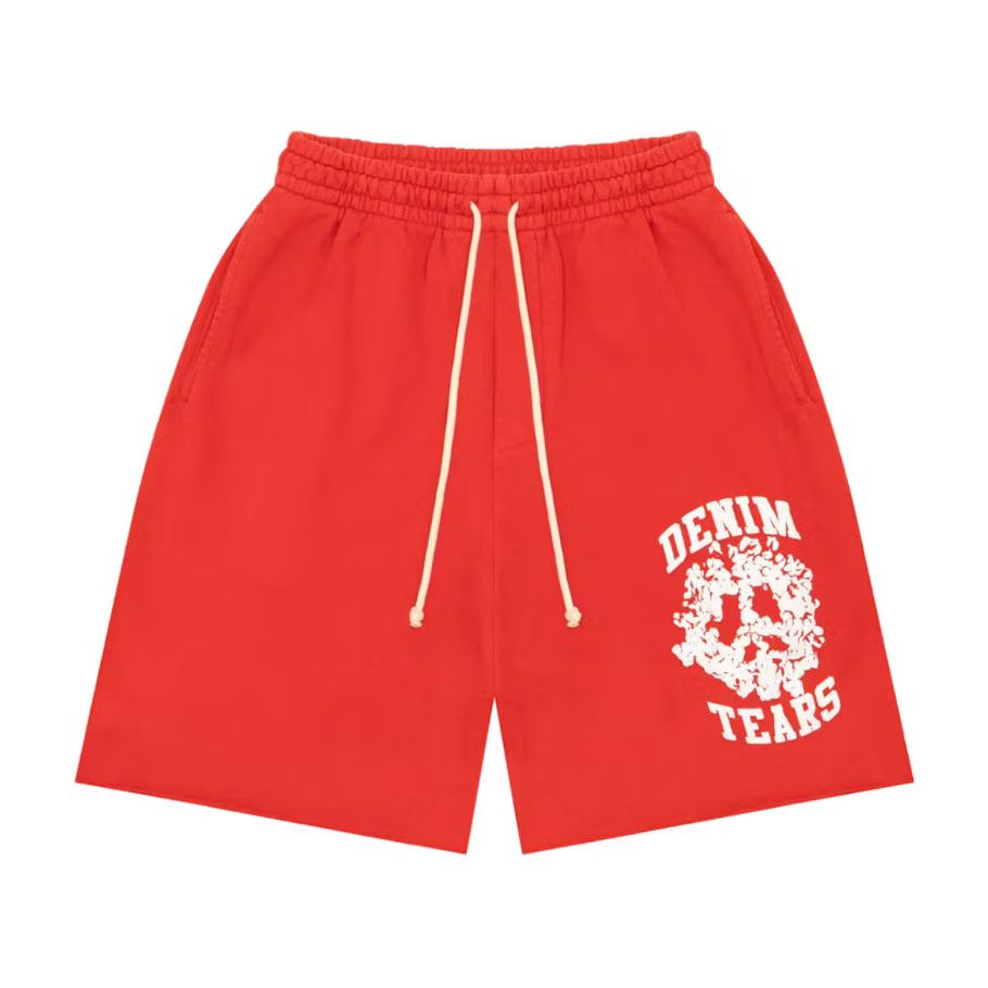 Denim Tears Denim University Shorts Red