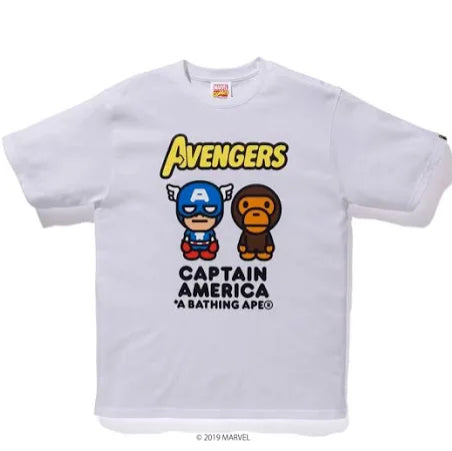 BAPE x Marvel Milo Captain America Tee