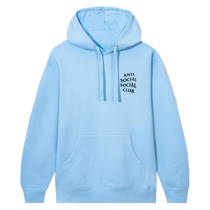 Anti Social Social Club Kkoch Hoodie Blue