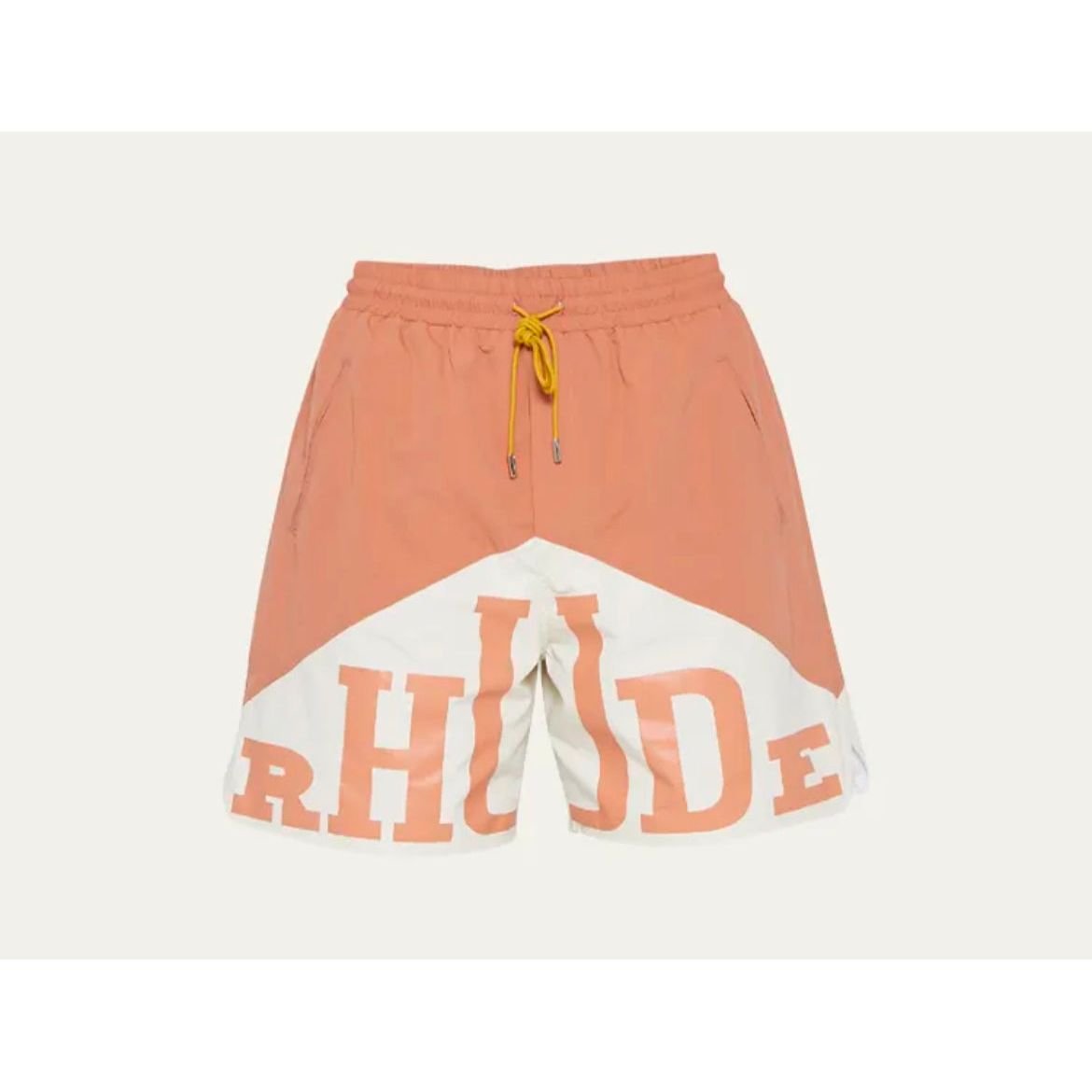 Rhude Yachting Shorts Clementine/Creme