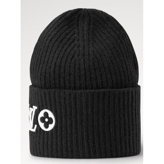 Louis Vuitton Black Beanie Headline