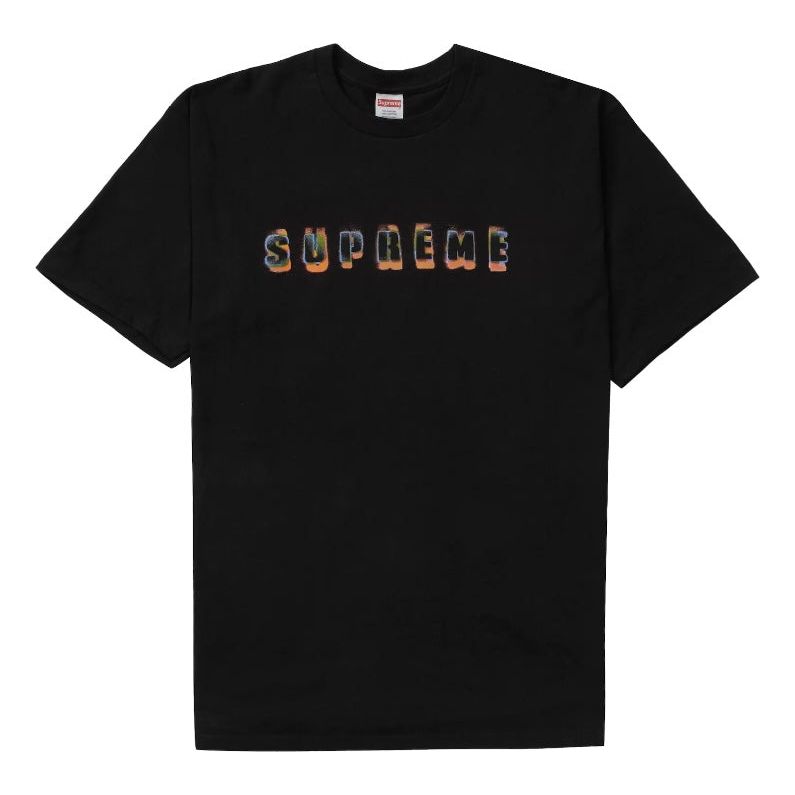 S*preme Stencil Tee Black