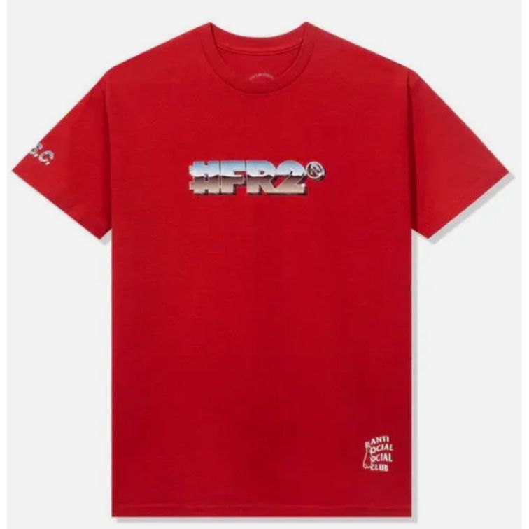 FR2 X ASSC Magnetism Red Tee Mens XXL Dead Stock Anti Social Social Club