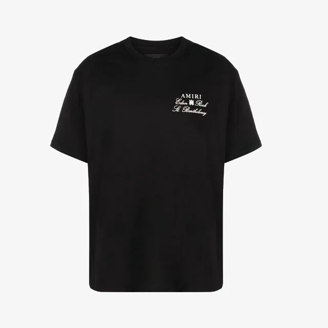 Amiri x Eden Rock Logo Tee Black