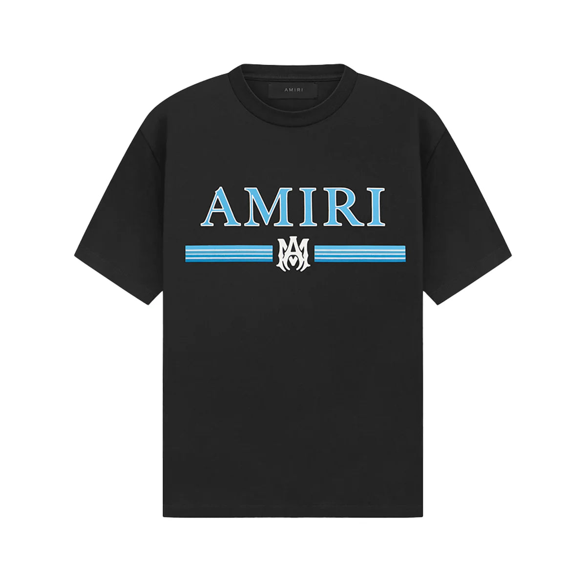 Amiri Bar Logo Tee ‘Black/Blue’