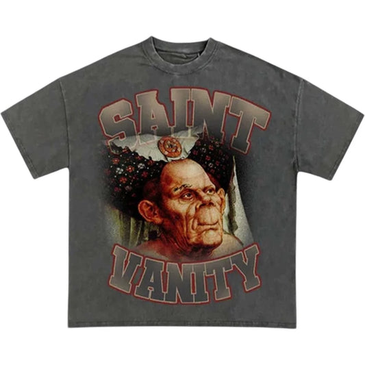 Saint Vanity HOQ T-Shirt Grey