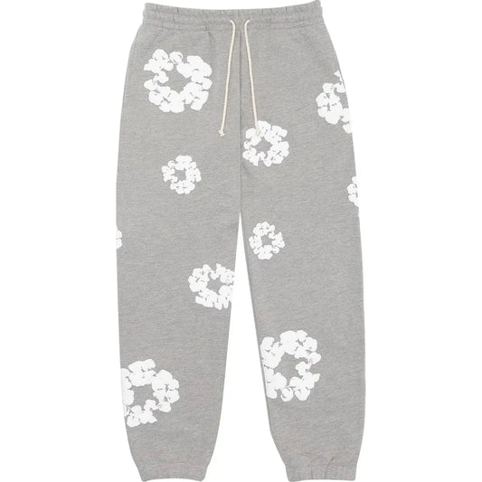 Denim Tears Cotton Wreath Sweatpants Grey