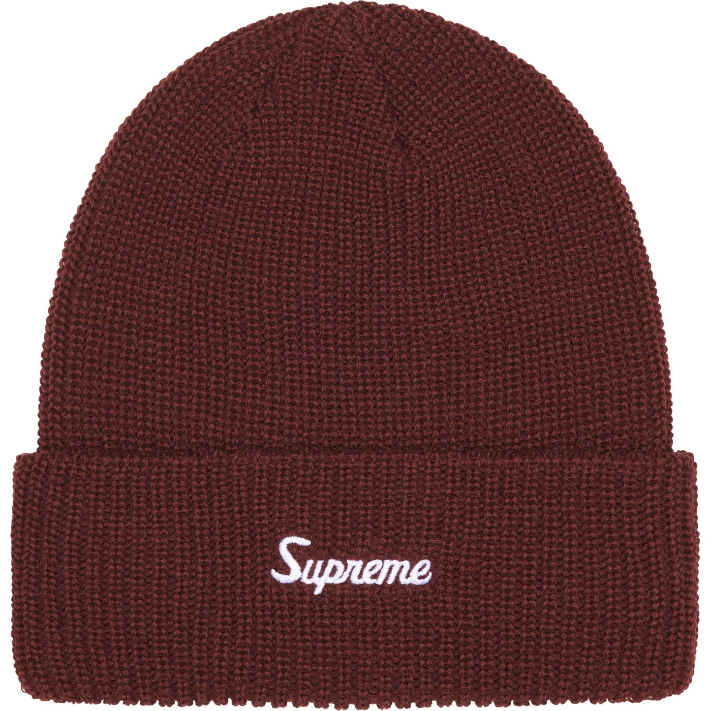 Supreme Loose Gauge Beanie ‘Burgundy’